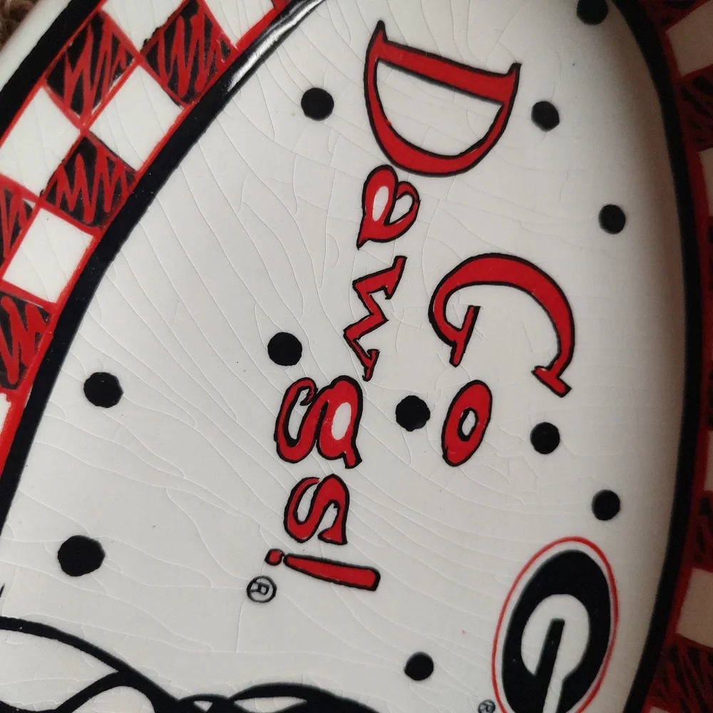 Georgia Bulldogs  Bowl - Red and Black